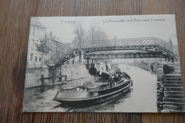 Tournai La Passerelle Et Le Pont Aux Pommes - Tournai