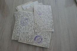 Marseillan 45 CPA  Cachets Militaires Allemands De Camps  Texte Guerre De 14/18 Récits Nouvelles Prisonniers De Guerre - 1914-18