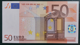 50 EURO G031G3 Germany Trichet Serie X73 UNCIRCULATED - 50 Euro