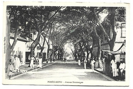 BENIN - PORTO NOVO - Avenue Doumergue - Benin