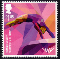 GB 2022 QE2 £1.85 Commonwealth Games Birmingham Gymnastics Umm ( F254 ) - Nuovi