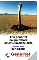 Scheda Telefonica TELECOM ITALIA "GENERTEL" - Catalogo Golden Lira Nr. 1167, Usata - Non Classificati