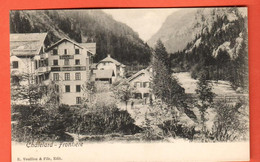 ZRO-01 Châtelard Ligne Martigny-Chamonix , La Frontière- Trient. Vouilloz  Sans Nunéro. Dos Simple. NC - Martigny