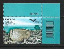 Cyprus [EUROMED 2022] Maritime Archeology Or Antique Cities Of Mediterranean - Stamp (MNH) - Arqueología
