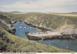 Postcard Porthclais Harbour St David's Pembrokeshire Wales My Ref B25529 - Pembrokeshire