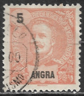 Angra – 1897 King Carlos 5 Réis Used Stamp - Angra