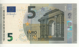 5 EURO  "Belgio"    DRAGHI    Z 004 H3   ZB3733574082   /  FDS - UNC - 5 Euro