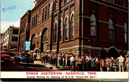 Tennessee Nashville Ryman Auditorium Home Of The "Grand Ole Opry" - Nashville