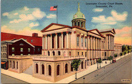 Pennsylvania Lancaster The Lancaster County Court House Curteich - Lancaster