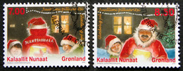 Greenland   2010   CHRISTMAS  Minr.571-72  ( Lot G 2584 ) - Usados