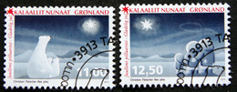 GREENLAND 2015  CHRISTMAS Minr.709-10 ( Lot E 1976) - Gebruikt