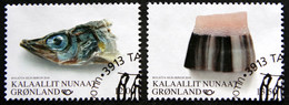 GREENLAND 2016 NORDEN  Gastronomie  Minr.724-25   ( Lot H 5 ) - Oblitérés