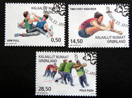 GREENLAND 2018 SPORT  Minr.775-777A   ( Lot H 13) - Gebruikt