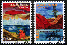 GREENLAND 2015    Greenlandic Songs  Minr.687-88     ( Lot H 18) - Used Stamps