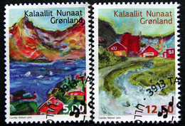 GREENLAND 2014    Greenlandic Songs  Minr.657-58     ( Lot H 22 ) - Used Stamps