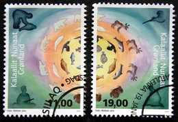 GREENLAND 2015  Hunter's Life Minr.685-86  ( Lot H 26) - Used Stamps