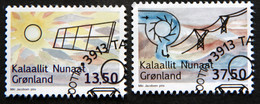 GREENLAND 2015    Sustainable Energy.  Minr.707-8  FDC  ( Lot H 40) - Used Stamps