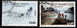 GREENLAND 2016   SEPAC  Minr.721-22   ( Lot H 45  ) - Usati