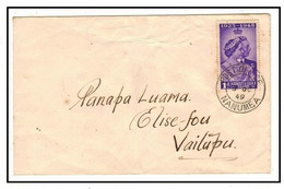 GILBERT AND ELLICE ISLANDS - 1949 1d 'Wedding' Cover Used Locally At NANUMEA. (**) - Altri - Oceania