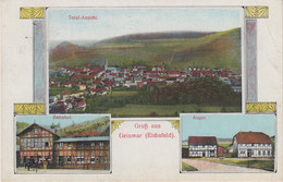 AK 1917 (7) Gelaufen, Gruss Aus Geismar (Eichsfeld), Verwaltungsgemeinschaft Ershausen/Geismar, Thüringen - Muehlhausen