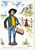 CPM - "Les SANTONS De Provence" - Le Tambourinaïre - Illustrateur J. Suain - Provence-Alpes-Côte D'Azur