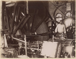 Machine D'extraction, Saline De Saint-Nicolas-de-Port (Meurthe-et-Moselle). Mines De Varangéville. Tirage Albuminé 1889. - Anciennes (Av. 1900)