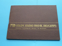 Album (klein) : MD Color Studio MICHEL DESCAMPS Empyreum Berchem ( Zie Scans ) Form. +/- 15 X 11 Cm. ! - Materiaal & Toebehoren