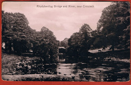 Great Britain. Cartolina B/n Non Circolata. Rhydybenllyg Bridge And River,Criccieth. - Merionethshire