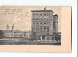 X260 CARNEGIE LIBRARY & HOTEL SCHEMLEY PITTSBURGH PA. -  THE ROFOGRAPH - Pittsburgh