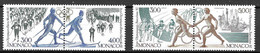 MONACO - 1991 - PREOLIMPICA 1992 - SERIE COMPLETA 4 VALORI -   NUOVA MNH** (YVERT 1770\3 - MICHEL 2011\14) - Neufs