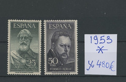 1953. Legaspi  Yv. A 262 *  263 *.  Cote 480,-€ - Neufs