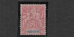 Indochine  1889  Cat Yt N° 13 NEUF Sans Gomme - Unused Stamps