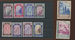 1940.  VIRGO DEL PILAR  Yv. A 202/212** **.  Cote 600-€   GRAND. LUXE - Unused Stamps