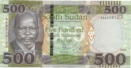 South Sudan 500 Pounds 2018. Xf - South Sudan