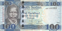 South Sudan 100 Pounds 2017. Xf - South Sudan