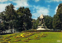 42 - Saint Etienne - Les Armes De La Ville Et Le Monument Aux Morts De 1870 - Cours Jovin Bouchard - Saint Etienne