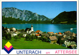 36733 - Oberösterreich - Unterach Am Attersee Mit Dem Höllengebirge - Nicht Gelaufen - Attersee-Orte
