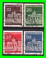 ALEMANIA - (GERMANY) – ( BERLIN SELLOS AÑO 1966 “ LA PUERTA DE BRANDEMBURGO“.-) - Gebraucht