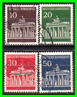 ALEMANIA - (GERMANY) – ( BERLIN SELLOS AÑO 1966 “ LA PUERTA DE BRANDEMBURGO“.-) - Gebraucht