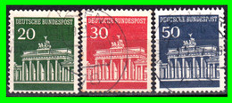 ALEMANIA - (GERMANY) – ( BERLIN SELLOS AÑO 1966 “ LA PUERTA DE BRANDEMBURGO“.-) - Gebraucht