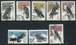 SOVIET UNION 1965 Birds Of Prey Used  Michel 3146-53 - Oblitérés