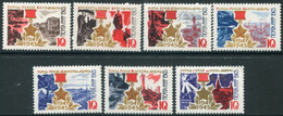 SOVIET UNION 1965 Heroic Cities MNH / **  Michel 3154-60 - Unused Stamps