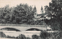 Freising Partie Bei Der Isarbrücke Werbung Reclame Amsterdam Iepenweg Brandstoffenhandel Van Vliet KL248 - Freising