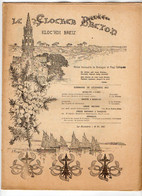 VP20.341 - LORIENT 1912 - Revue Mensuelle De Bretagne - Le Clocher Breton / Kloc'hdi Breiz - 1900 - 1949