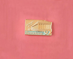 Barcelona 1992 Olympic Games, ''ΟΛΥΜΠΙΑΚΟΙ ΑΓΩΝΕΣ'' & Acropolis Pin - Jeux Olympiques