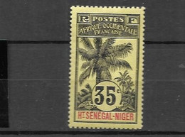 Haut Sénégal Et Niger 1906  Cat Yt N° 10   N* MLH - Unused Stamps