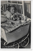 Girl, Fille, Ragazza, Mädchen, Doll, Poupée, Puppe, Bambola, Doll Carriage, Chariot De Poupée, Puppenwagen - Jeux Et Jouets