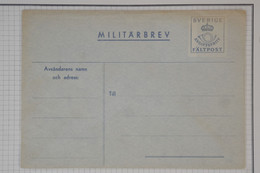 BC1 SVERIGE  BELLE LETTRE FALPOST  1944 MILITARBREV+++   NON VOYAGEE  ++NEUVE + - Military