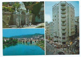 FUENTE DE LAS BURGAS / PUENTE ROMANO / HOTEL SILA.-  ORENSE - GALICIA.- ( ESPAÑA ) - Orense