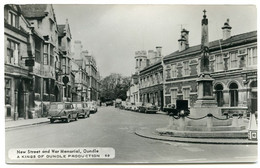 OUNDLE : NEW STREET AND WAR MEMORIAL - Northamptonshire